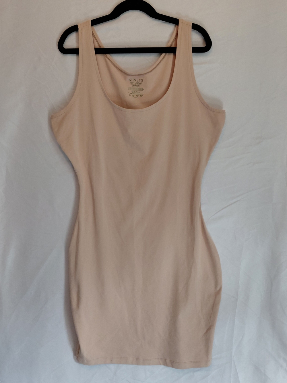 Assets by Spanx Nude Tank Dress - Sleeveless Bodycon